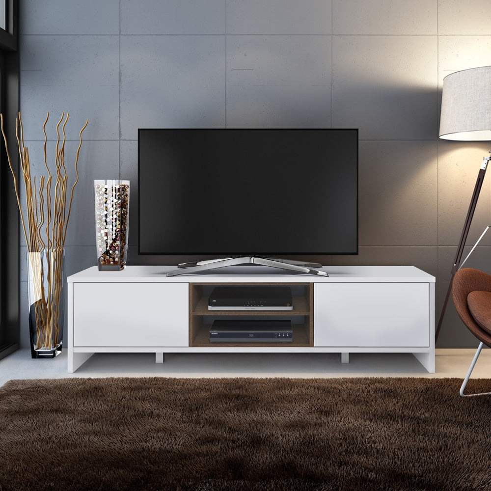 Metz TV Unit White - Click Furniture