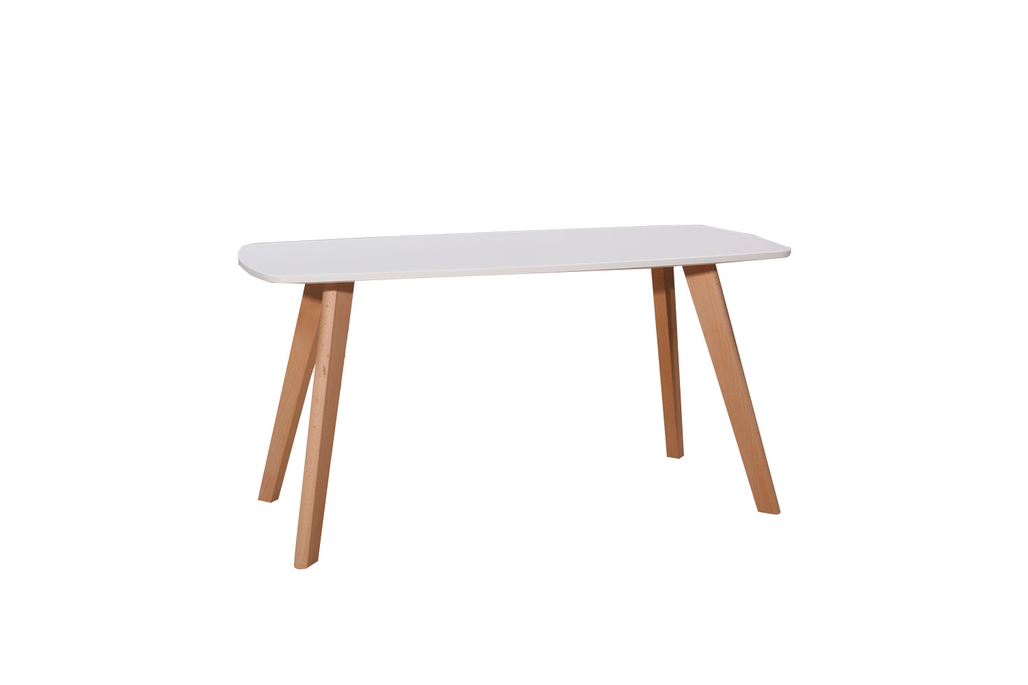 Mina White Coffee Table - Click Furniture