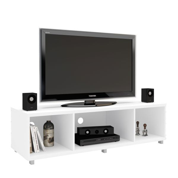 Boise White Tv Stand - Click Furniture