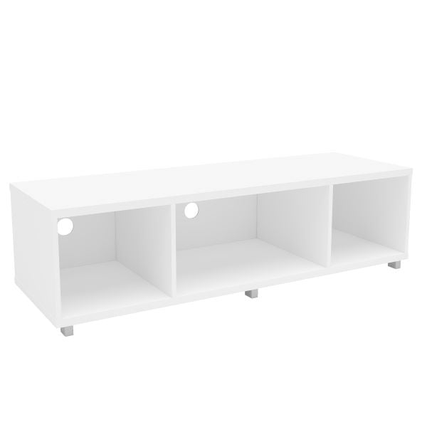 Boise White Tv Stand - Click Furniture