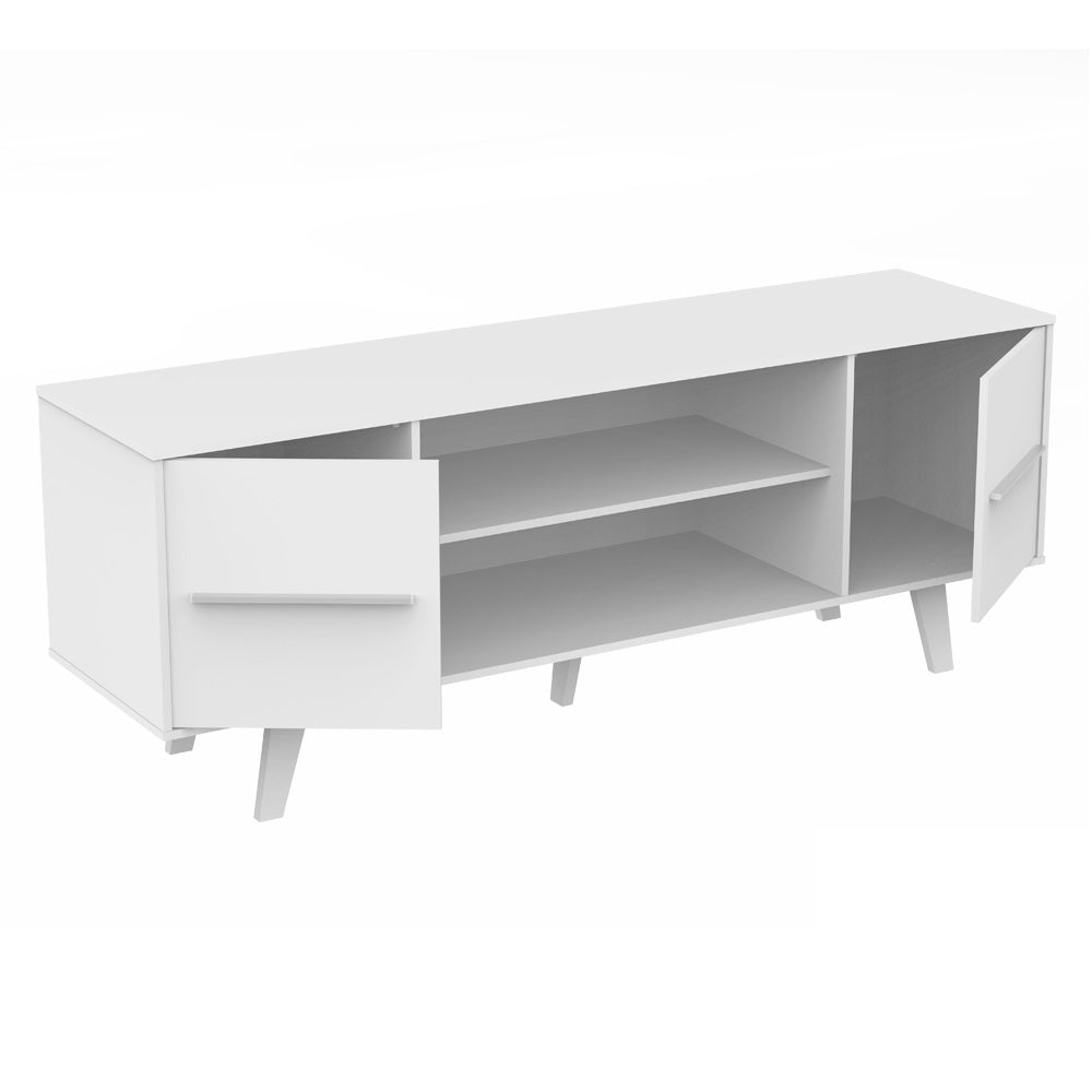 Lara White Tv Unit - Click Furniture