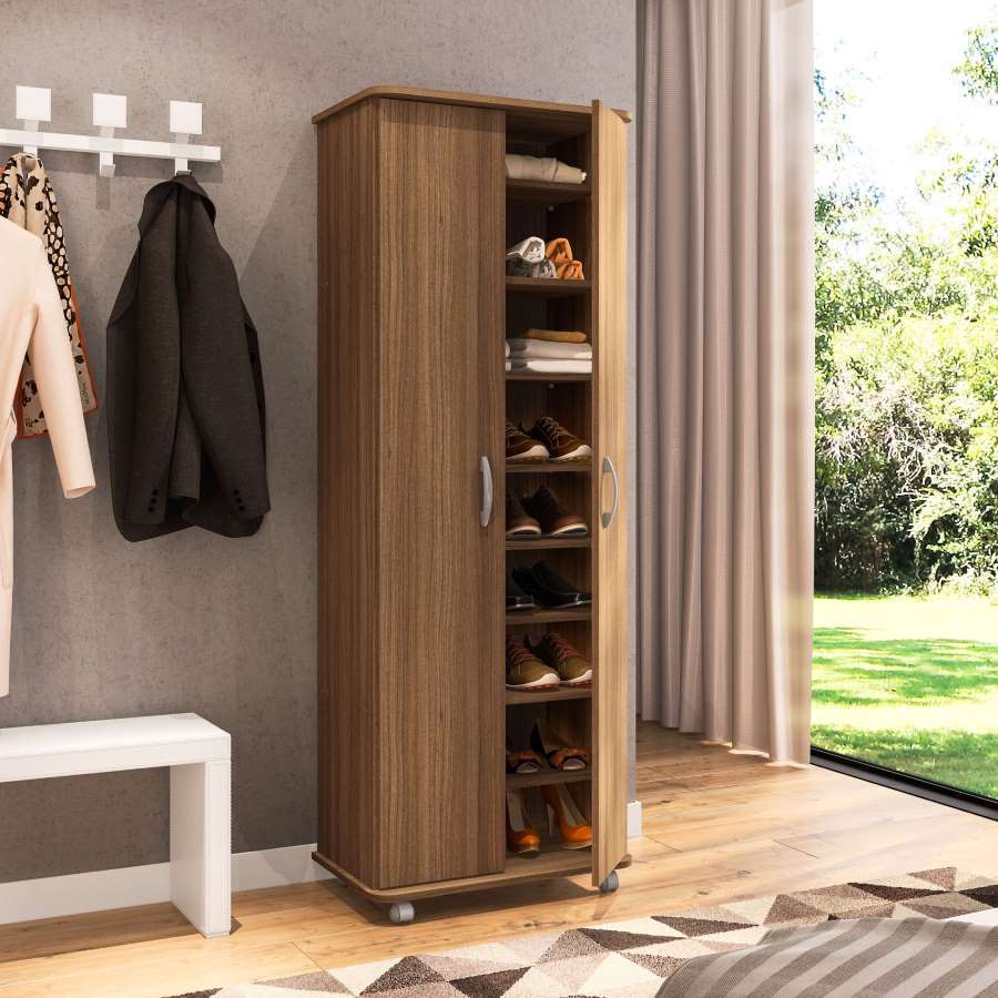 Multi-Functional Brown Cabinet - Click Furniture