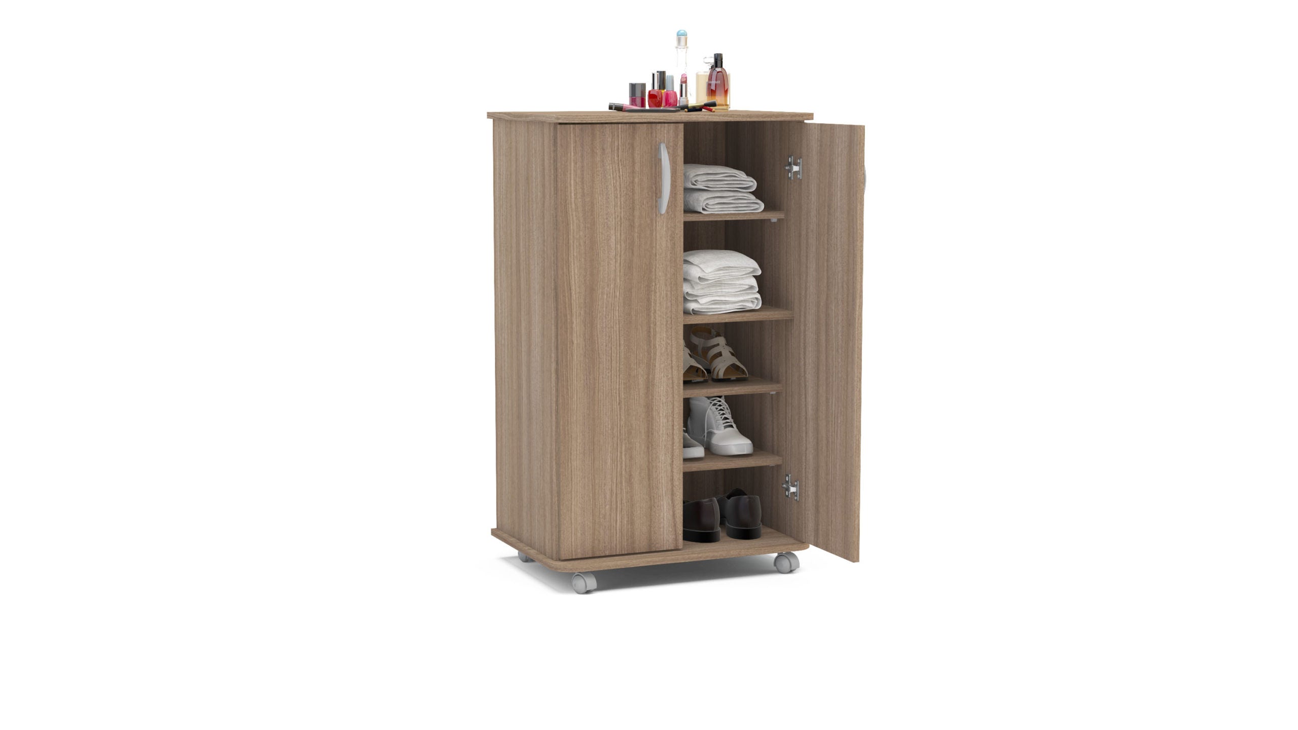 Lola Brown Cabinet - Click Furniture