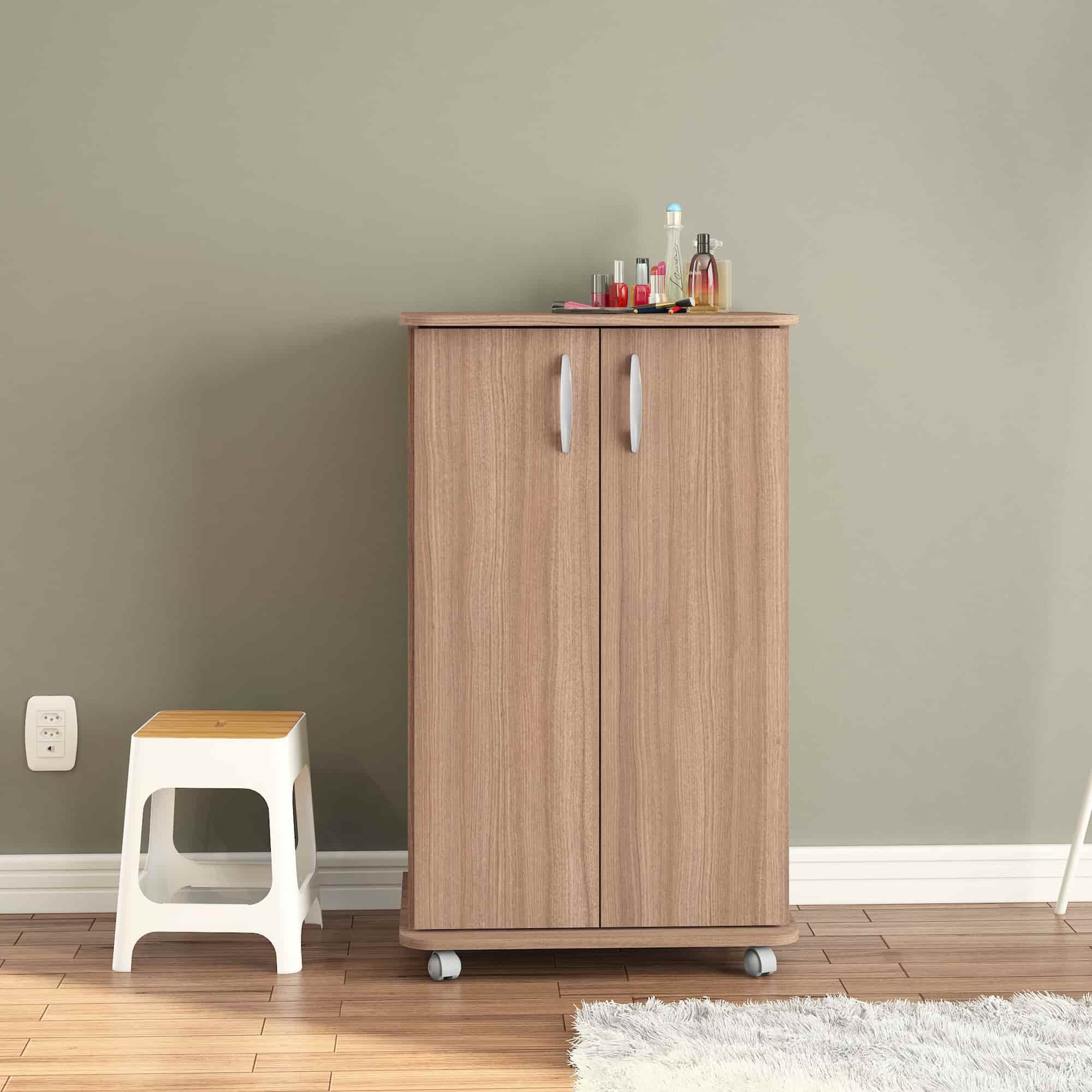 Lola Brown Cabinet - Click Furniture