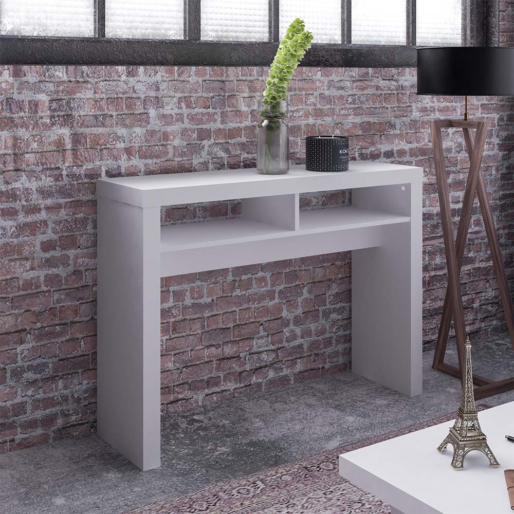 Vegas Console Table White - Click Furniture