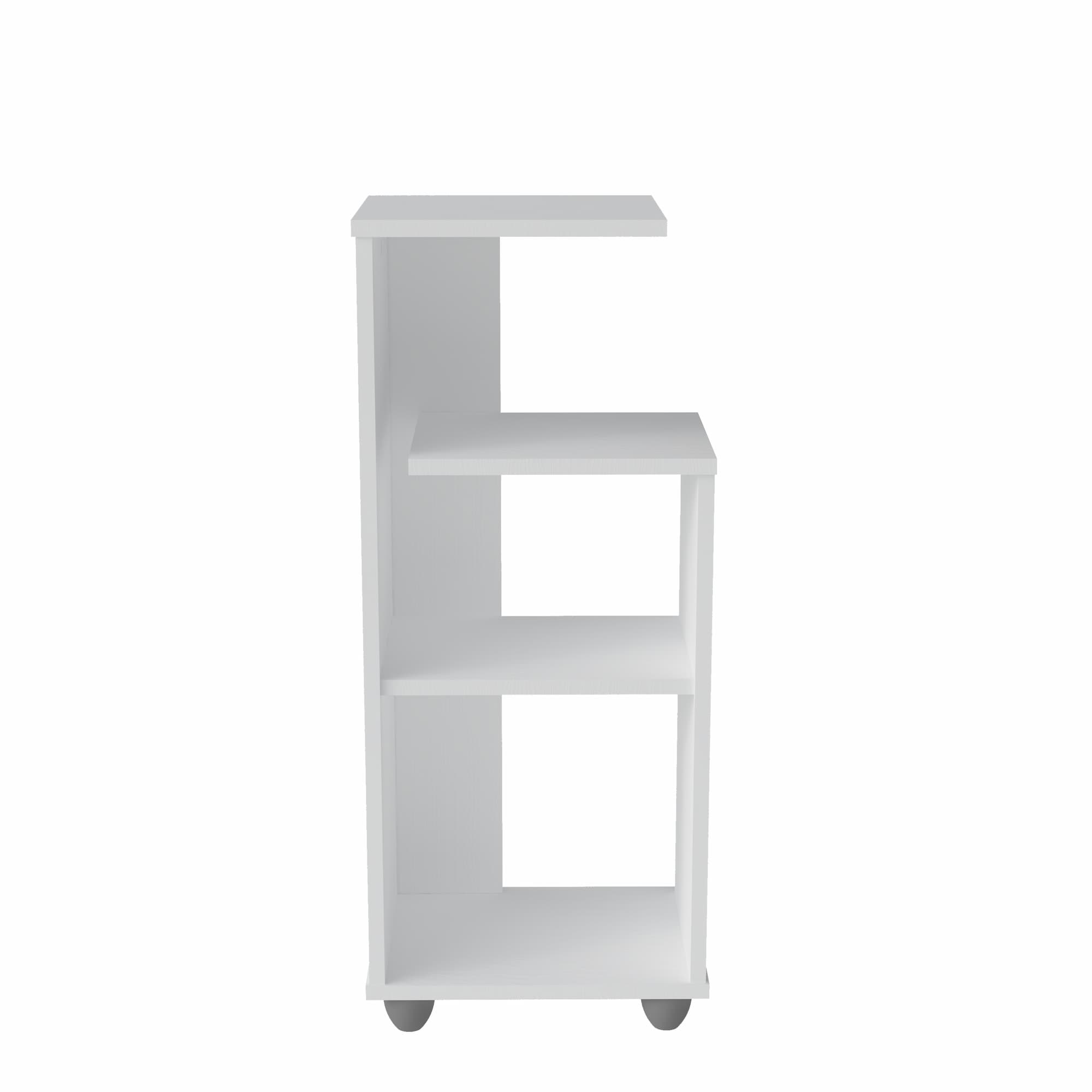 Bis End Table White - Click Furniture
