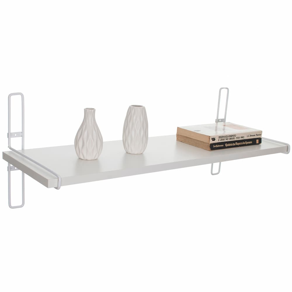 Columba White Shelf - Click Furniture