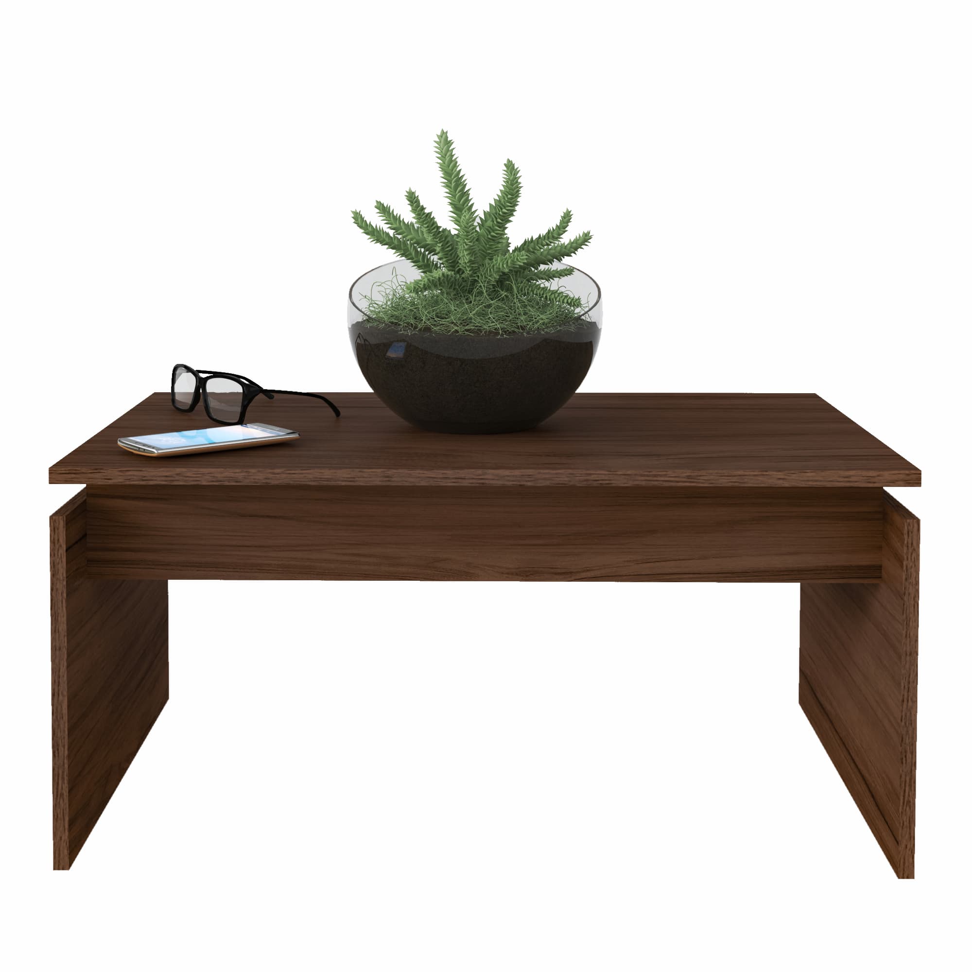 Cris Coffee Table Walnut - Click Furniture