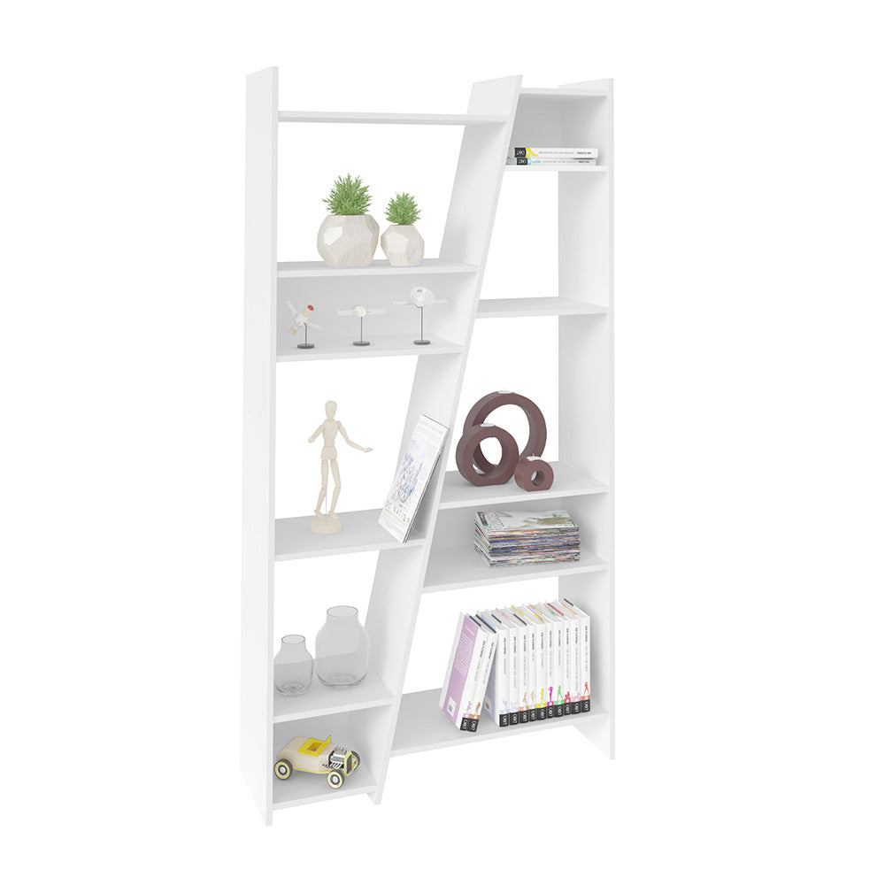 Zap Bookcase White - Click Furniture