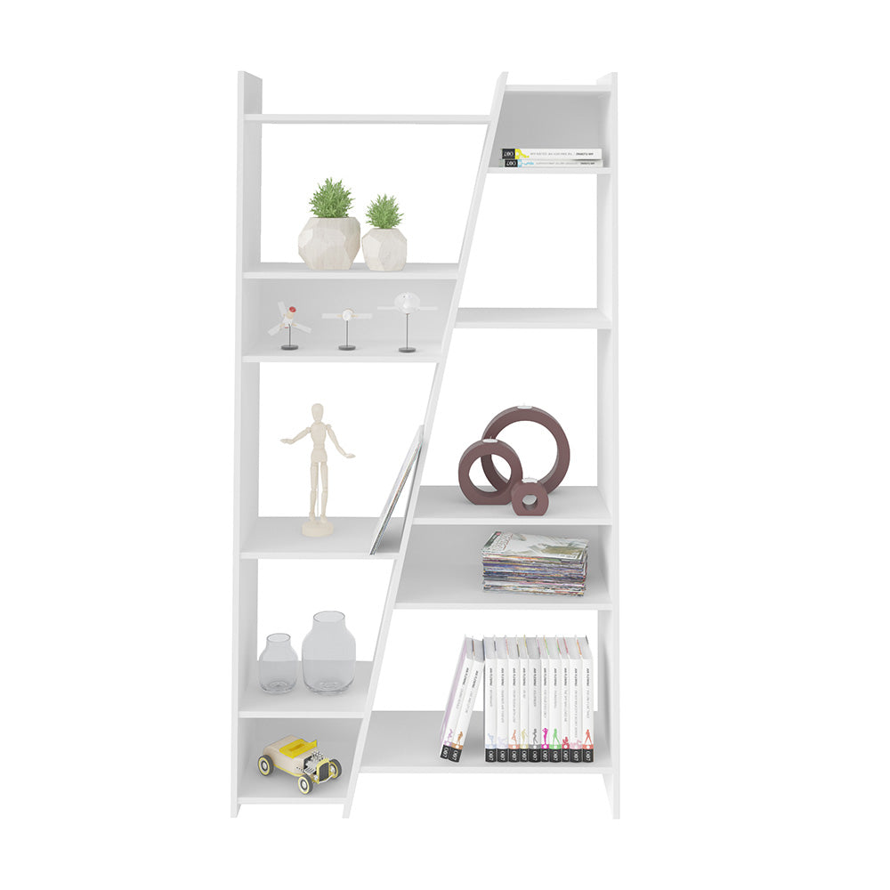 Zap Bookcase White - Click Furniture