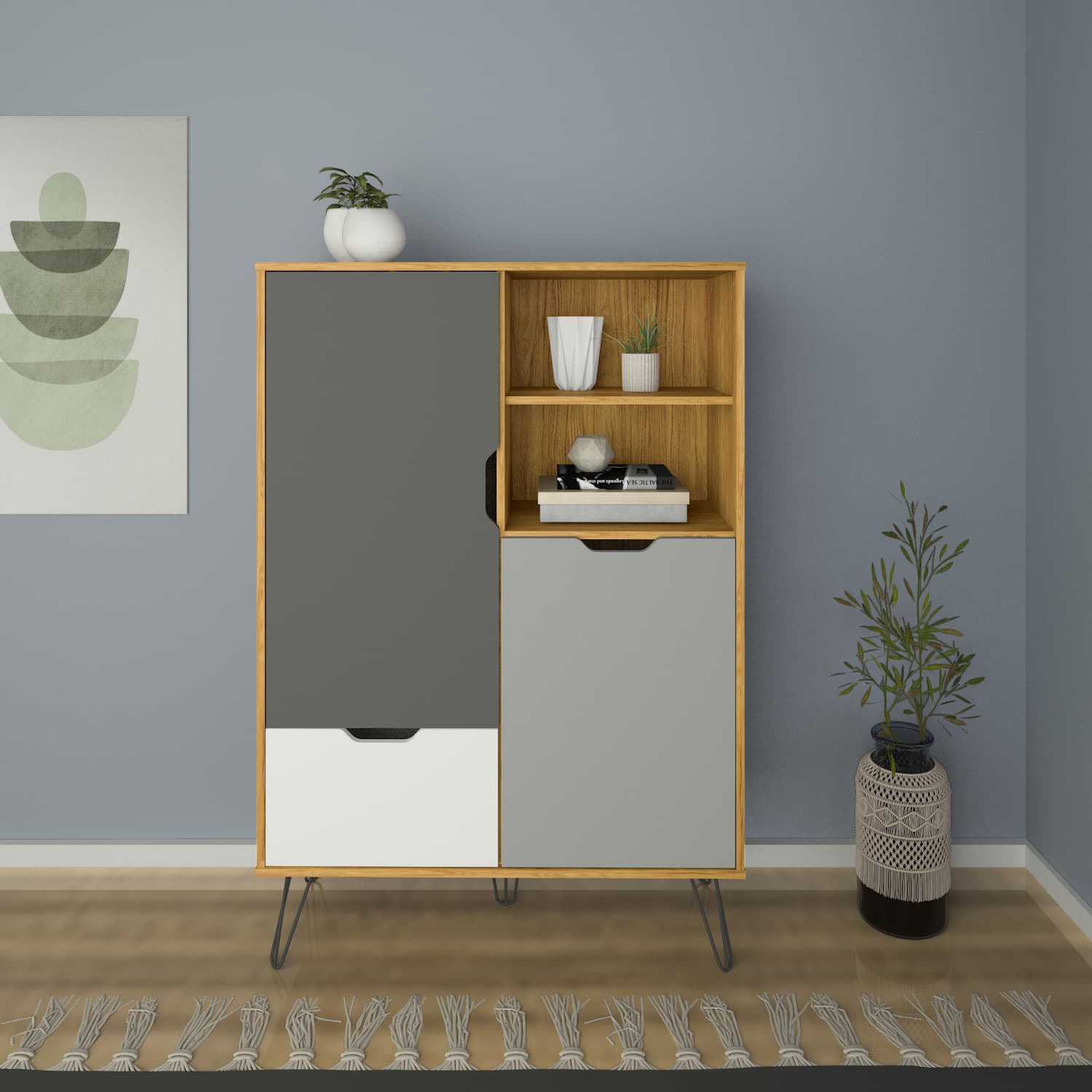 Stockholm Display Cabinet - Click Furniture
