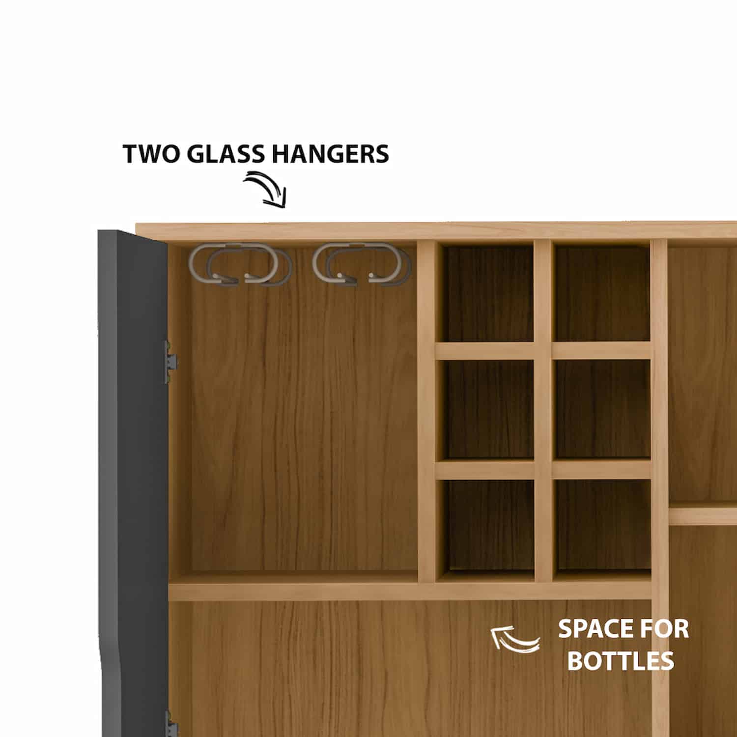 Stockholm Display Cabinet - Click Furniture