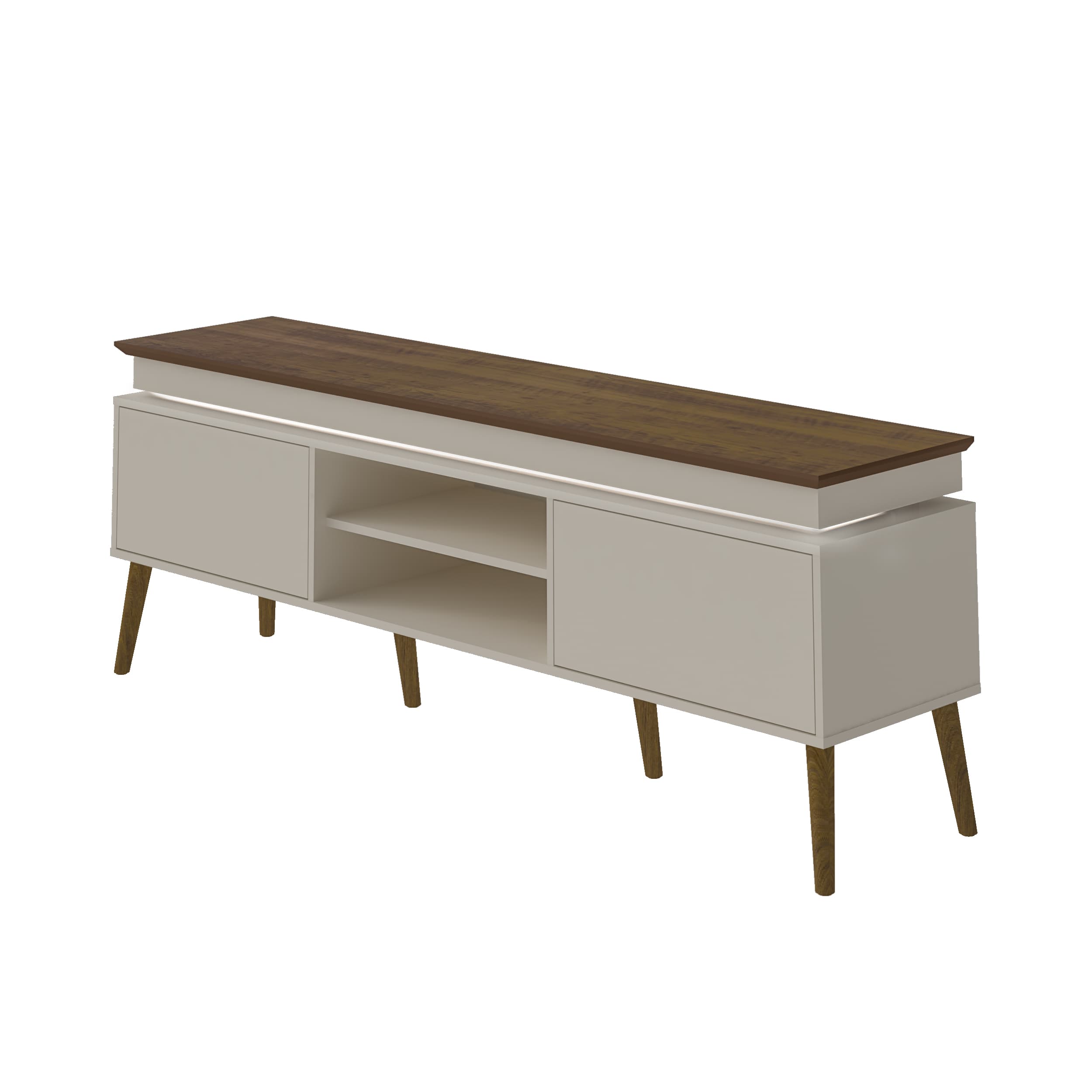Lumina TV Stand Off White - Click Furniture