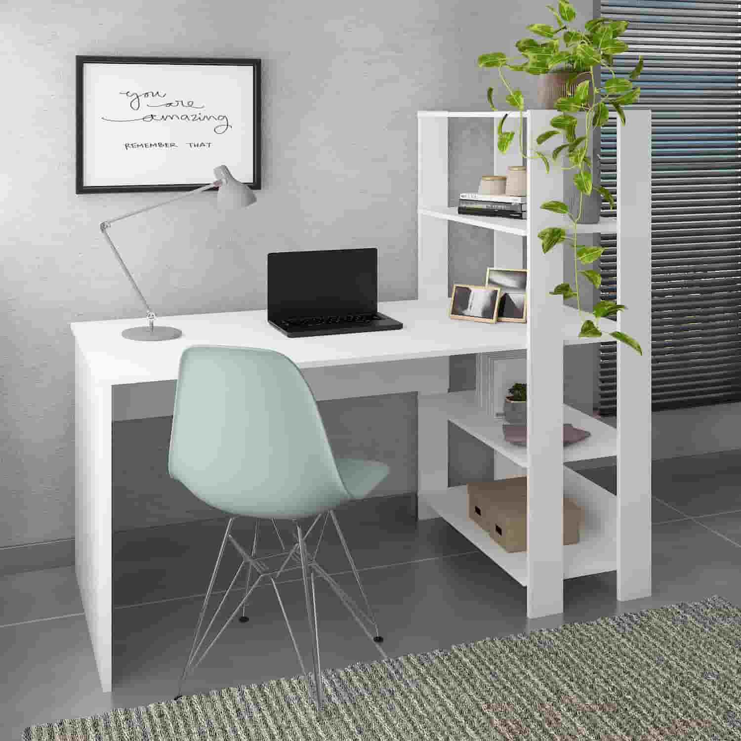 Match Desk White - Click Furniture
