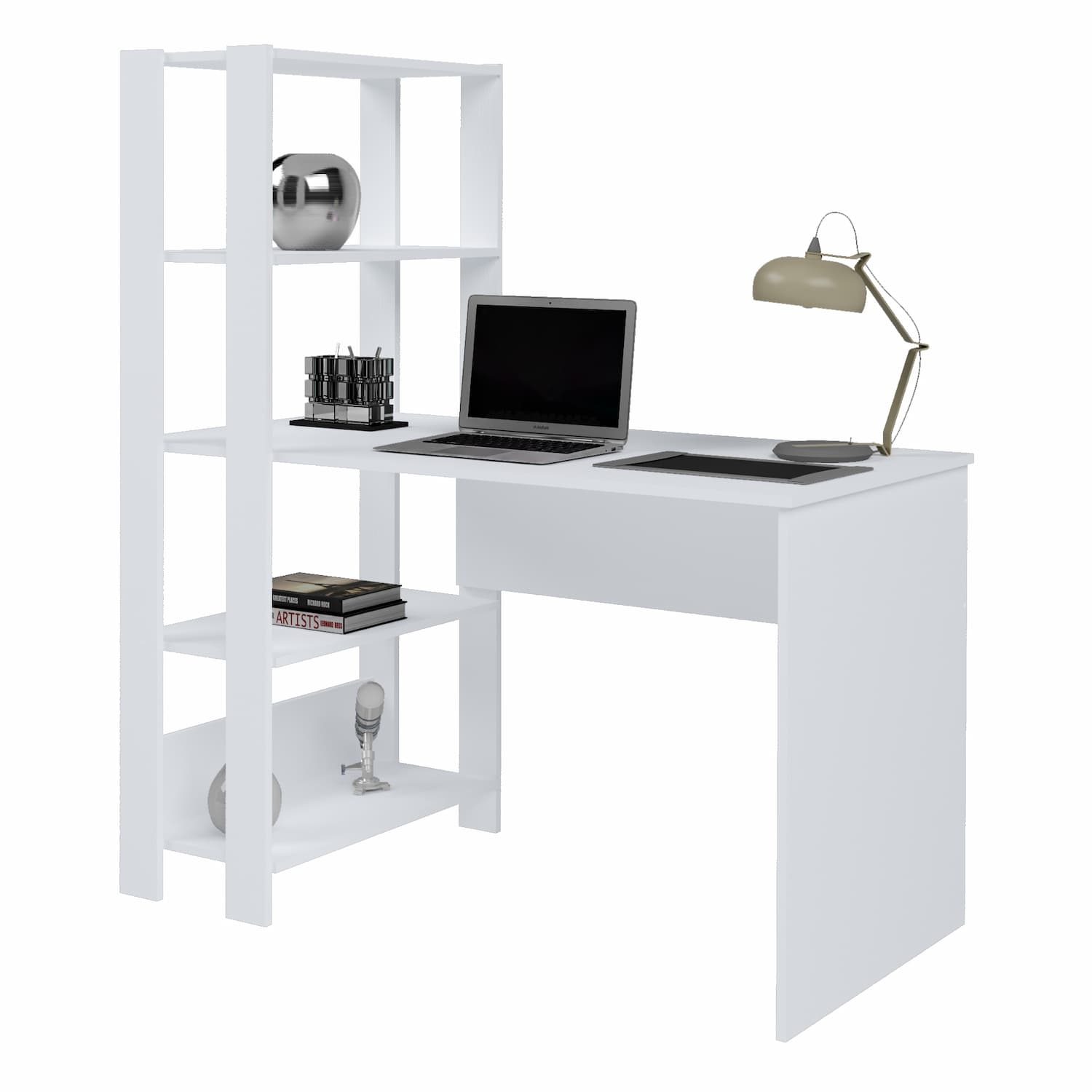 Match Desk White - Click Furniture