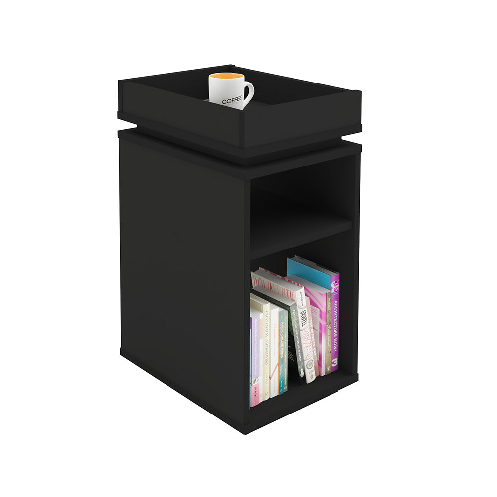 Olivia End Table Black - Click Furniture