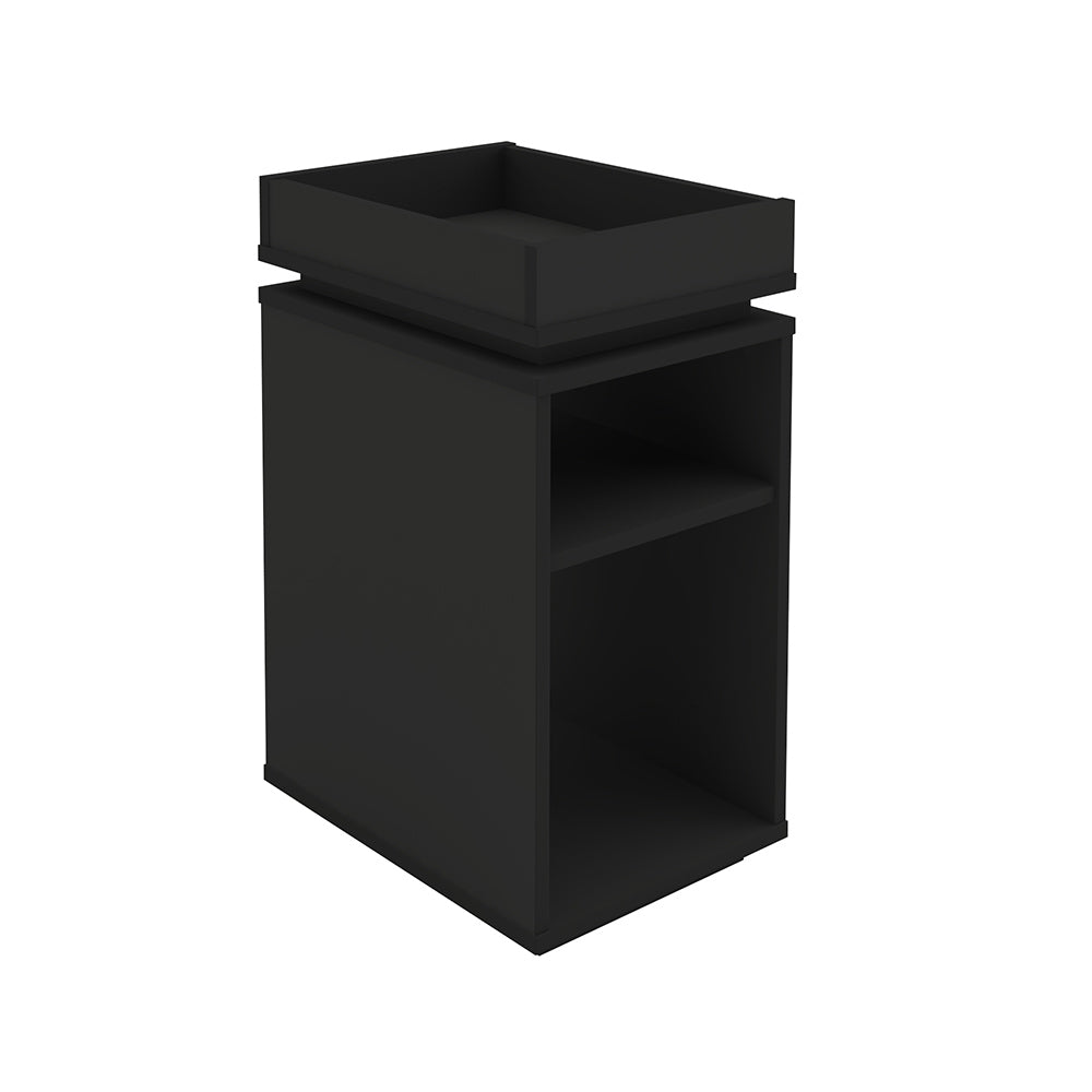 Olivia End Table Black - Click Furniture