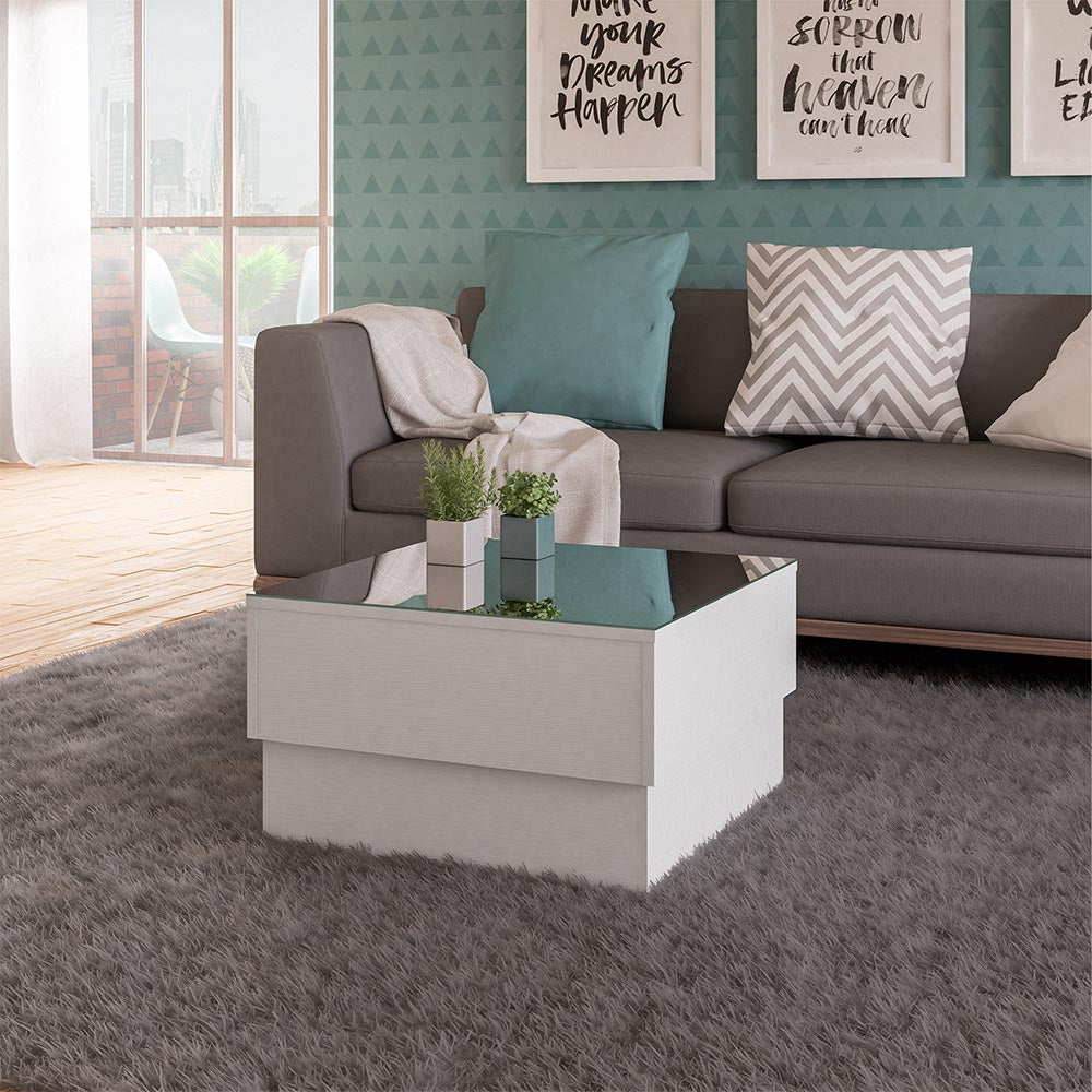 Parati Coffee Table White - Click Furniture