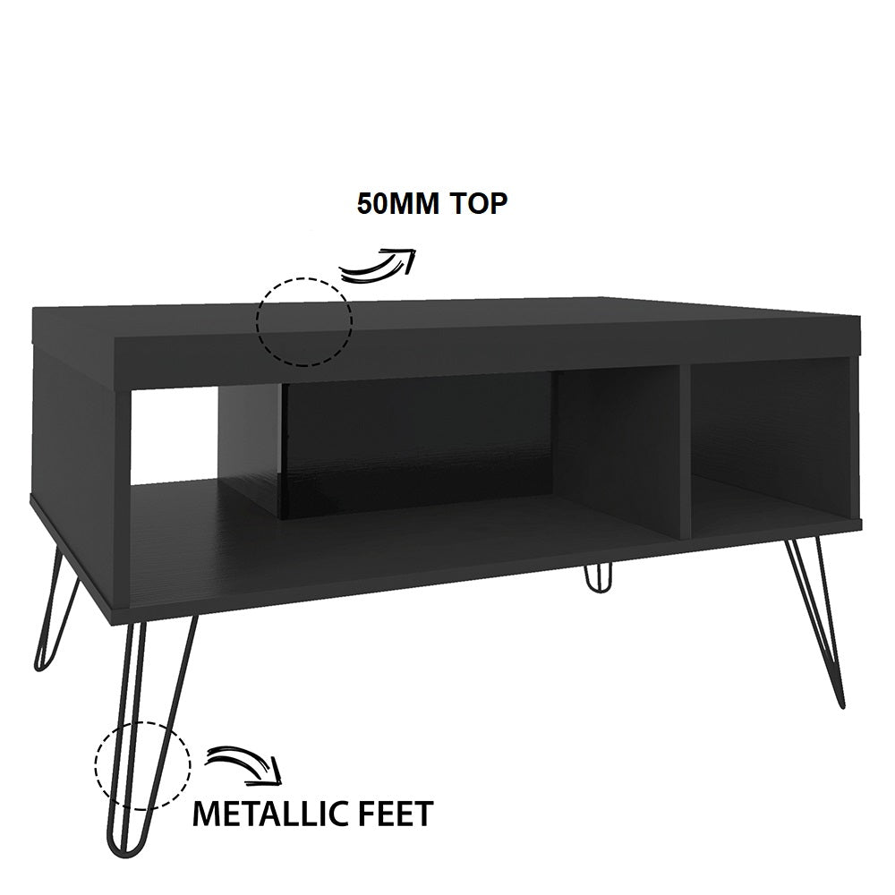 Coffee Table Liberty Black - Click Furniture
