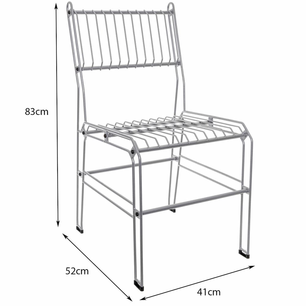 Niva Chair Chrome - Click Furniture