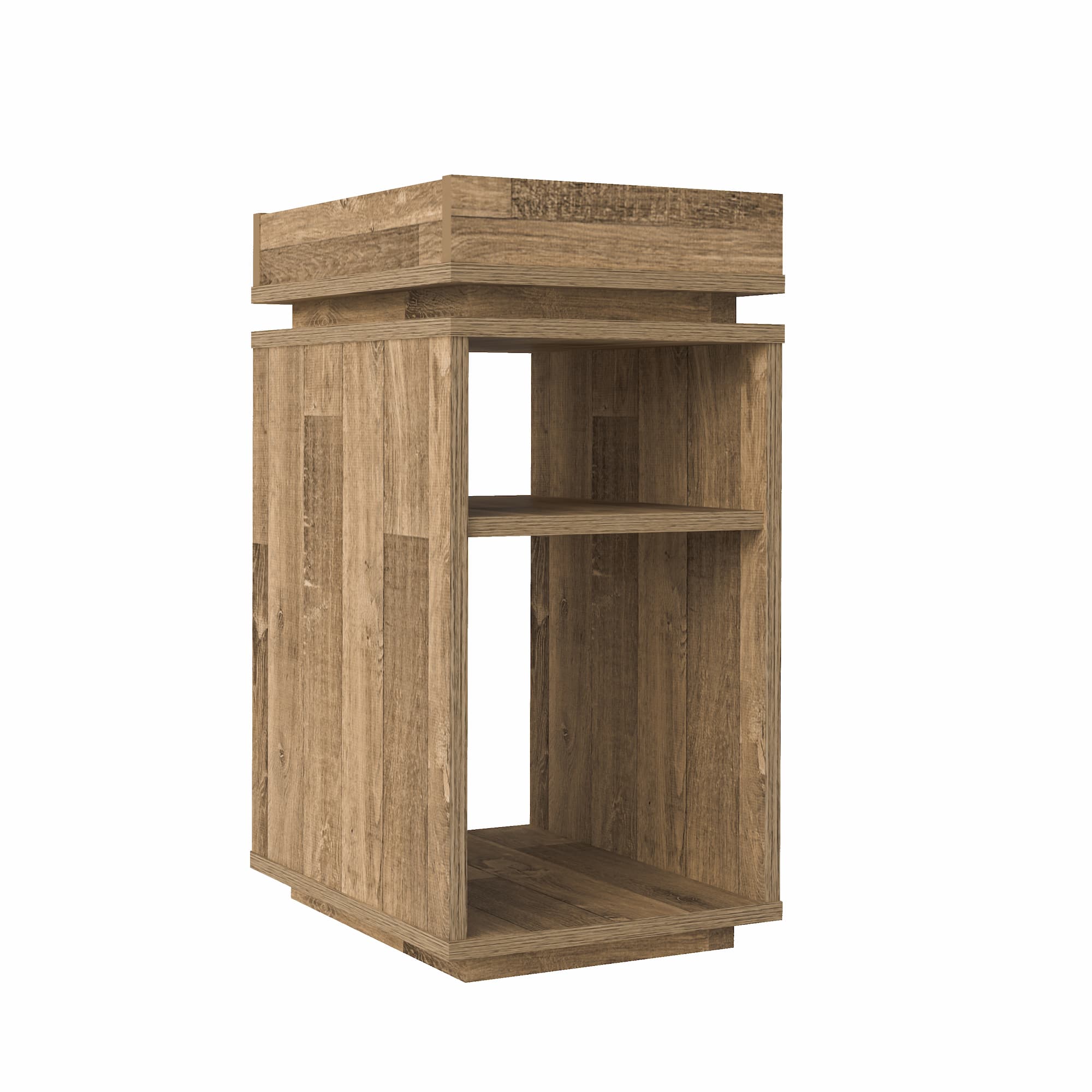 Olivia End Table Rustic - Click Furniture
