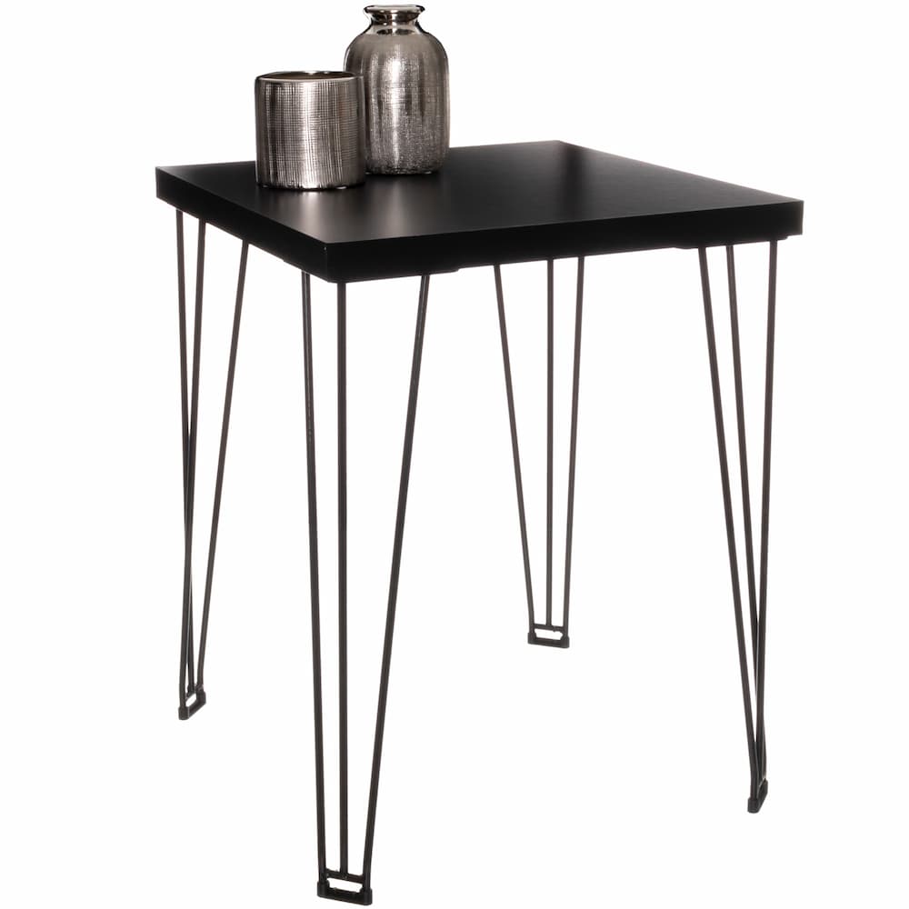 Paris Side Table Black - Click Furniture