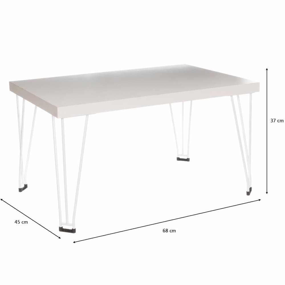 Paris Coffee Table White - Click Furniture