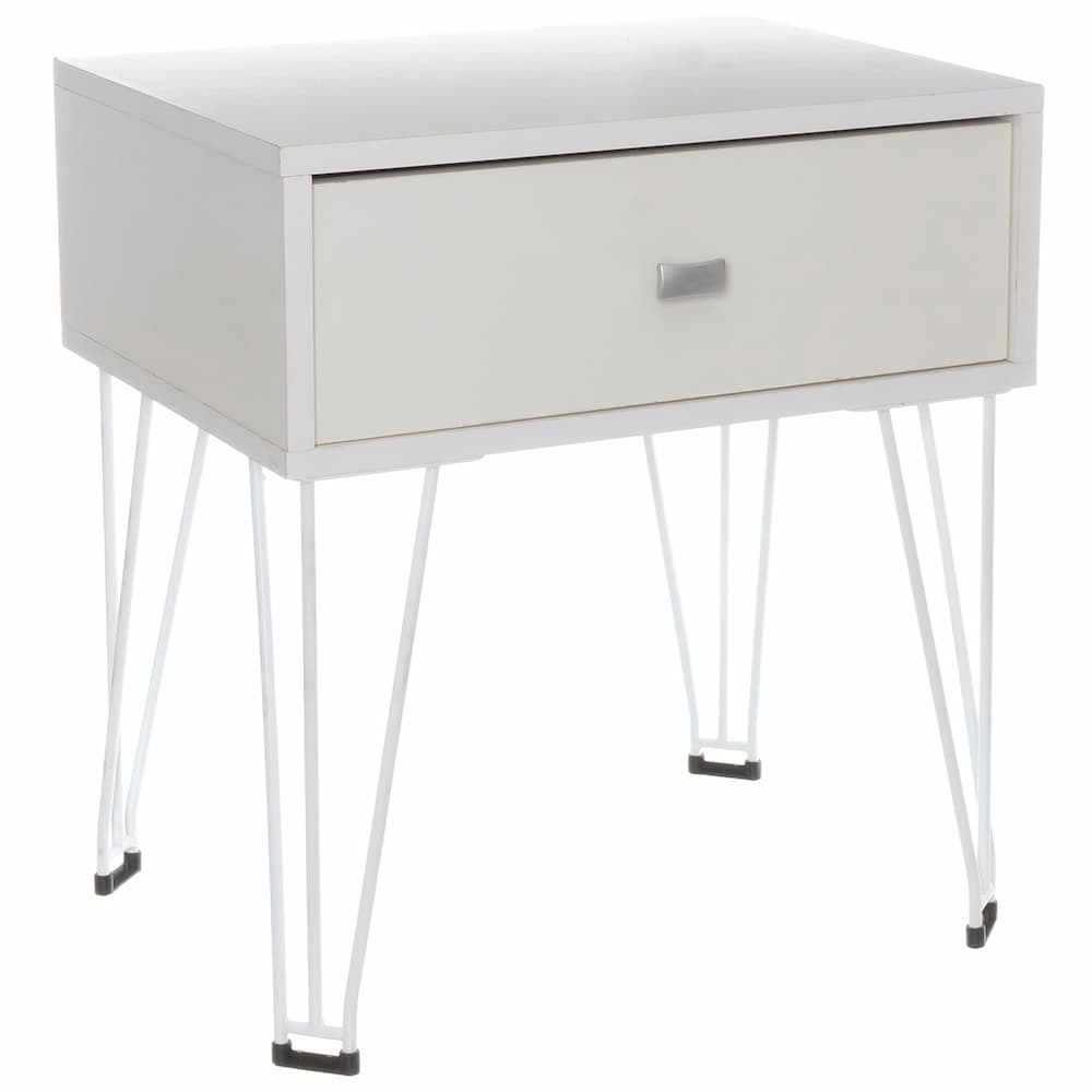 Paris Nightstand White - Click Furniture