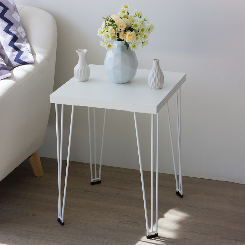 Paris Side Table White - Click Furniture