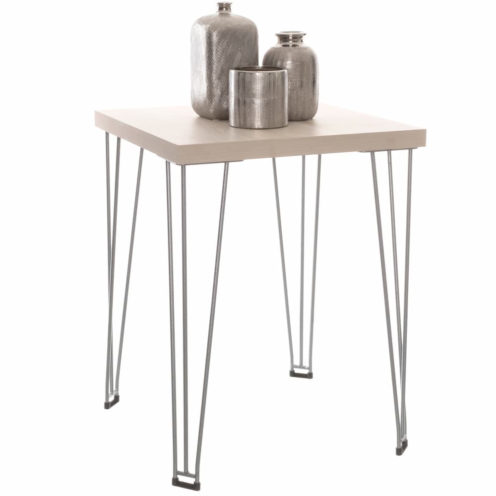Paris Side Table Silver - Click Furniture