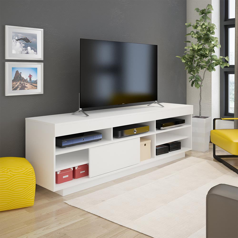 TV Unit Treviso White - Click Furniture