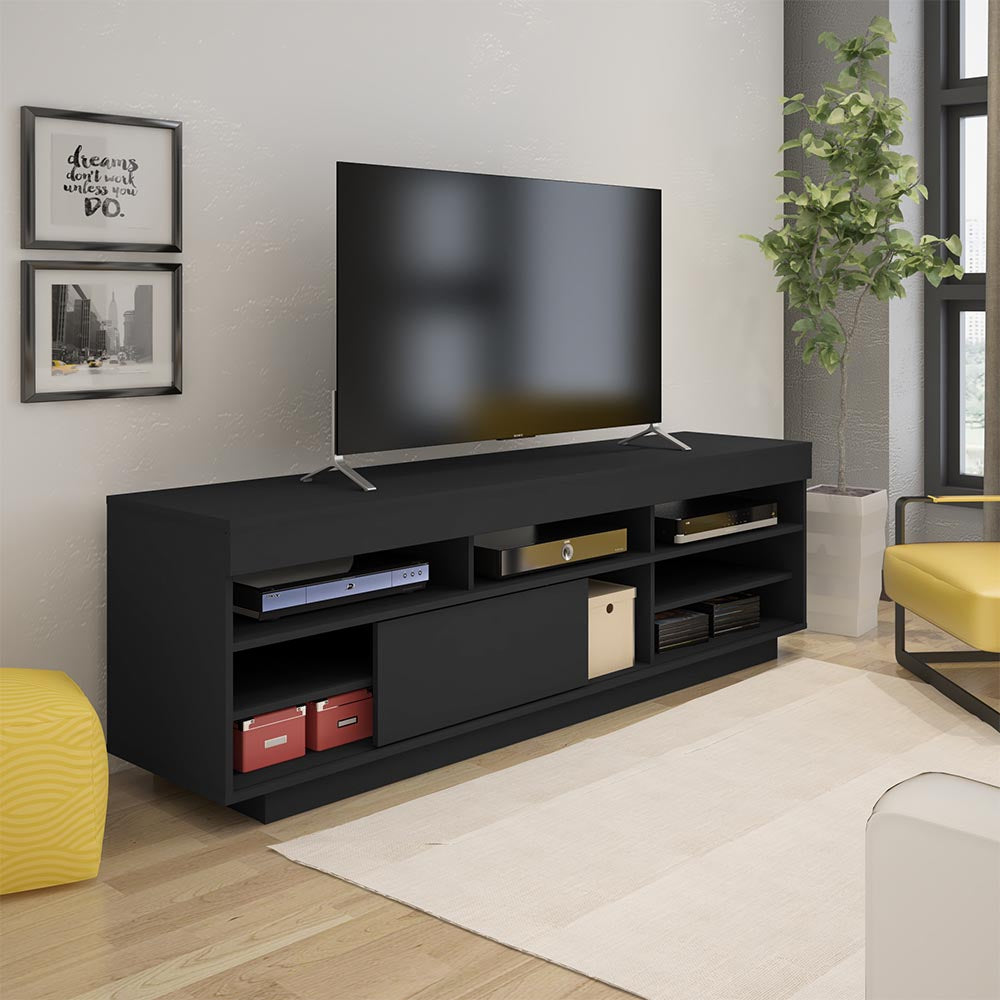 TV Unit Treviso Black - Click Furniture