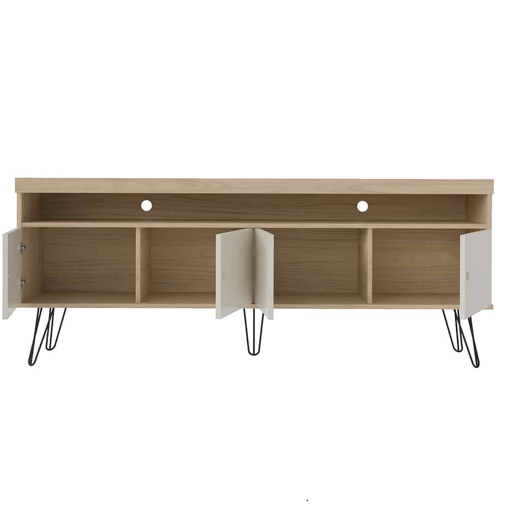 TV Unit Liberty Oak-Off White - Click Furniture
