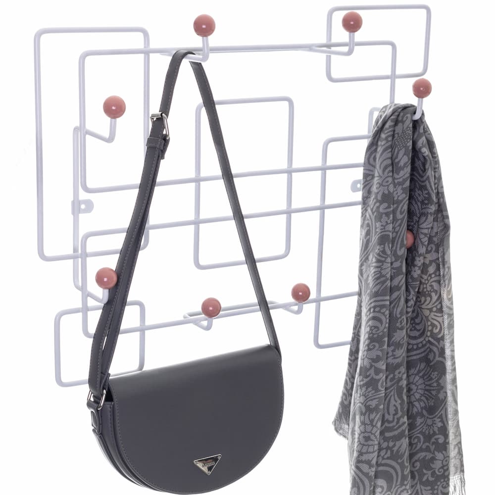 Uneven Wall Hook White - Click Furniture