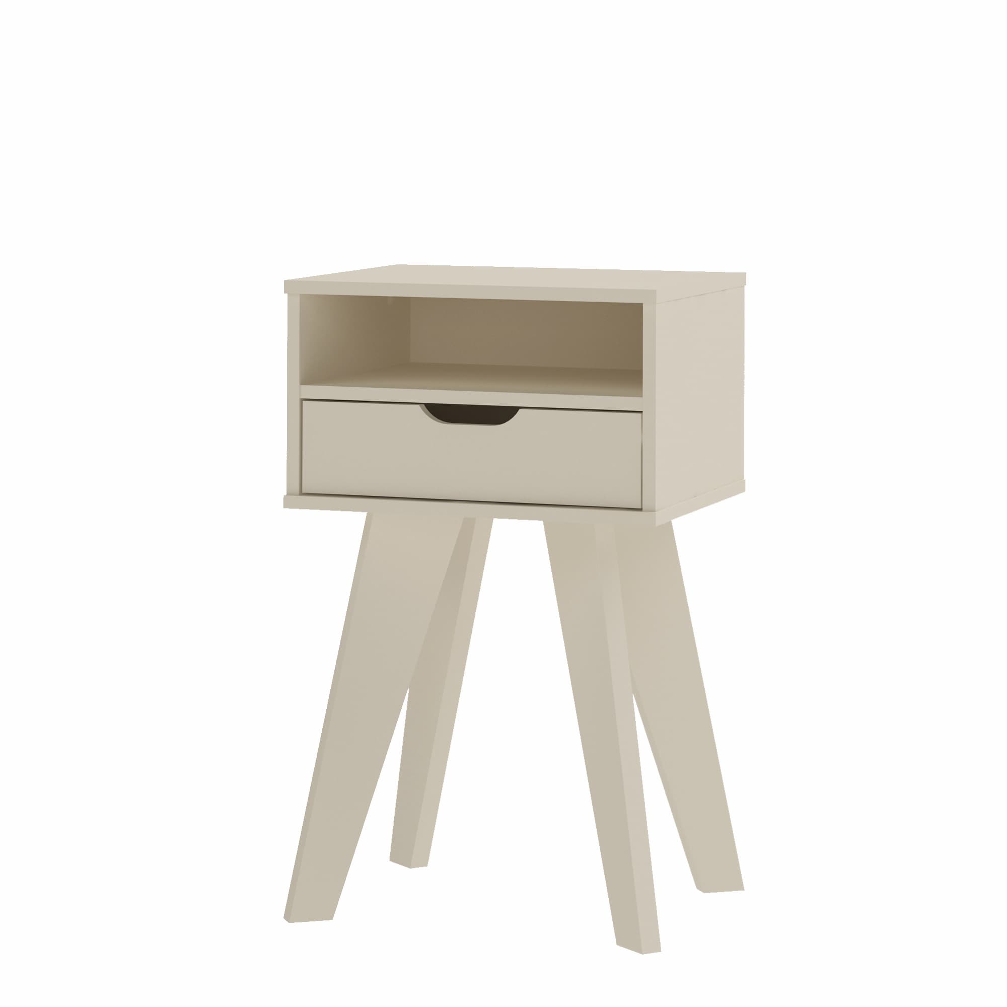 Vip End Table Off White - Click Furniture