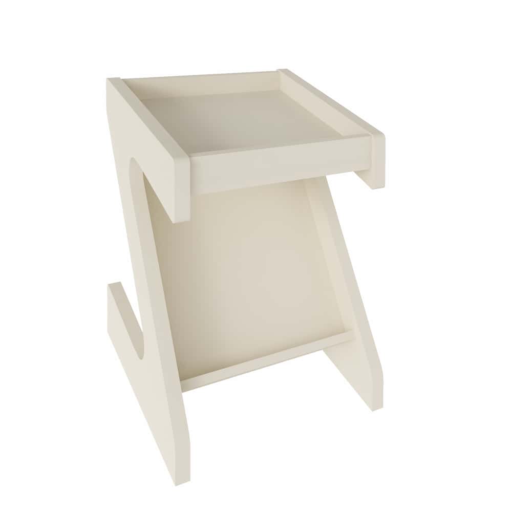 Zeus End Table Off White - Click Furniture