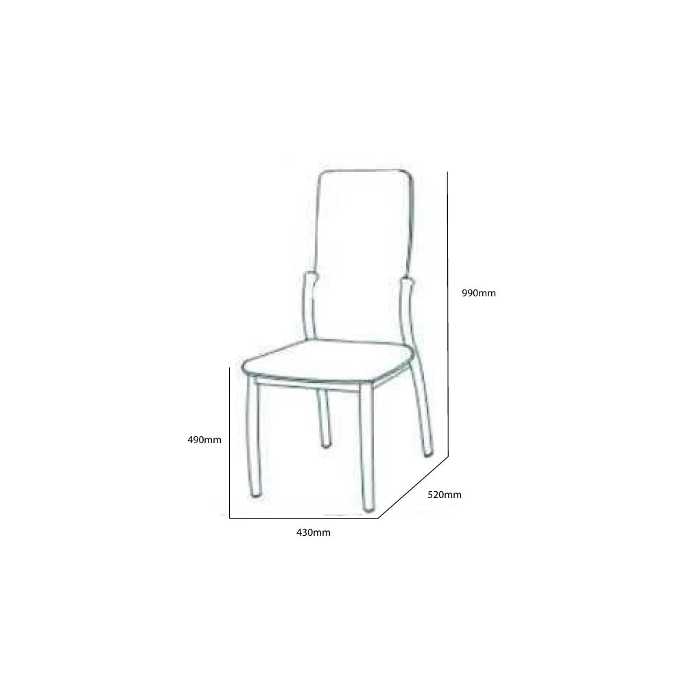7Pc Milos Dining Set