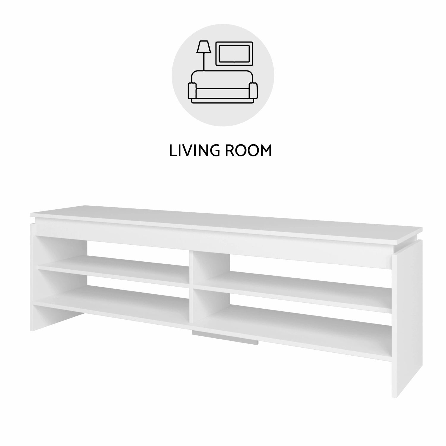 Adwin TV Stand White