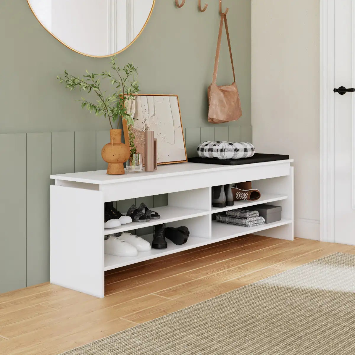 Adwin TV Stand White