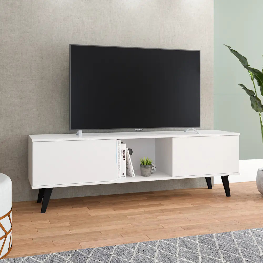 Ayden TV Stand White