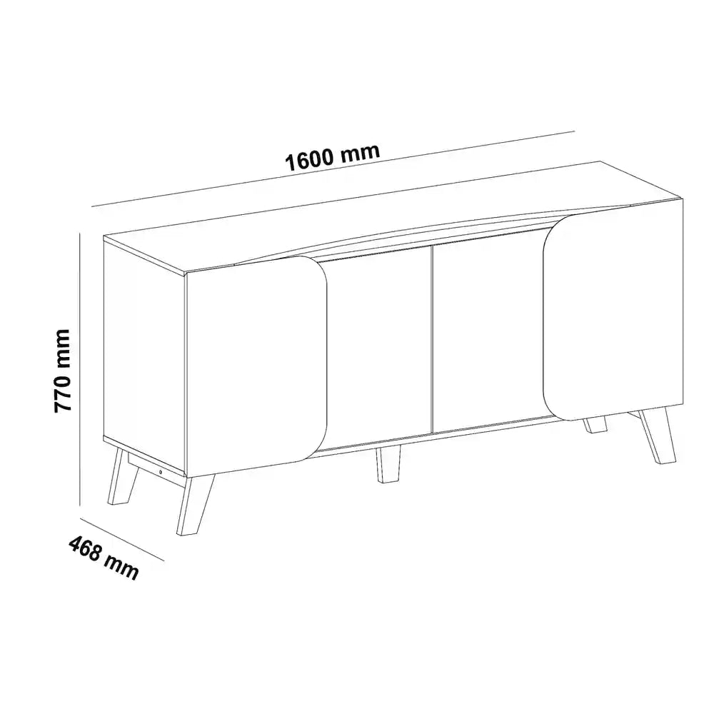 Elegance Sideboard Pine-Off White