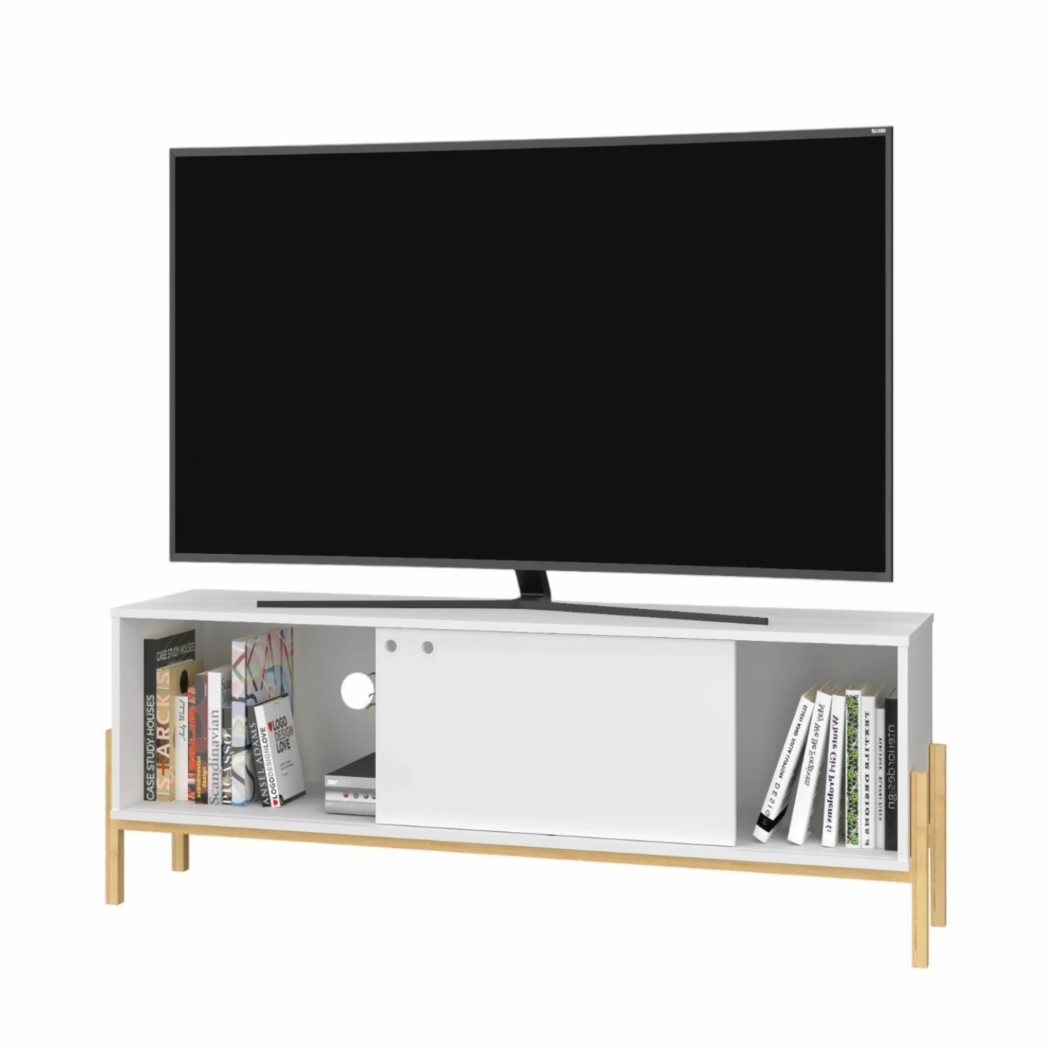 Hartin TV Stand White