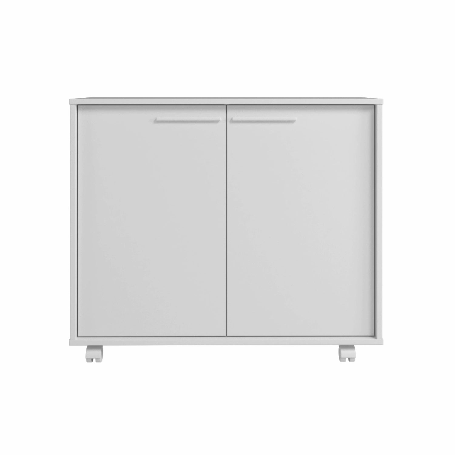 Lismore White Mobile Utility Cabinet