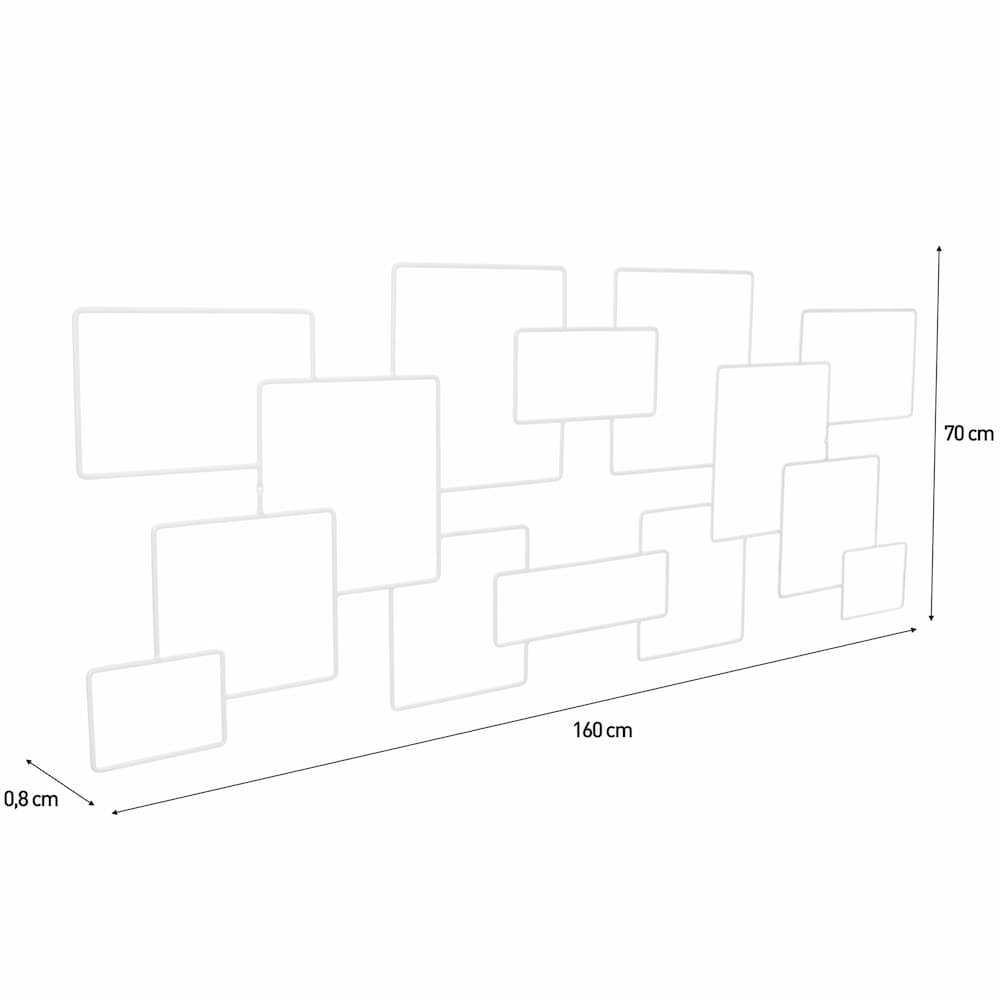 Manhattan Queen Headboard White