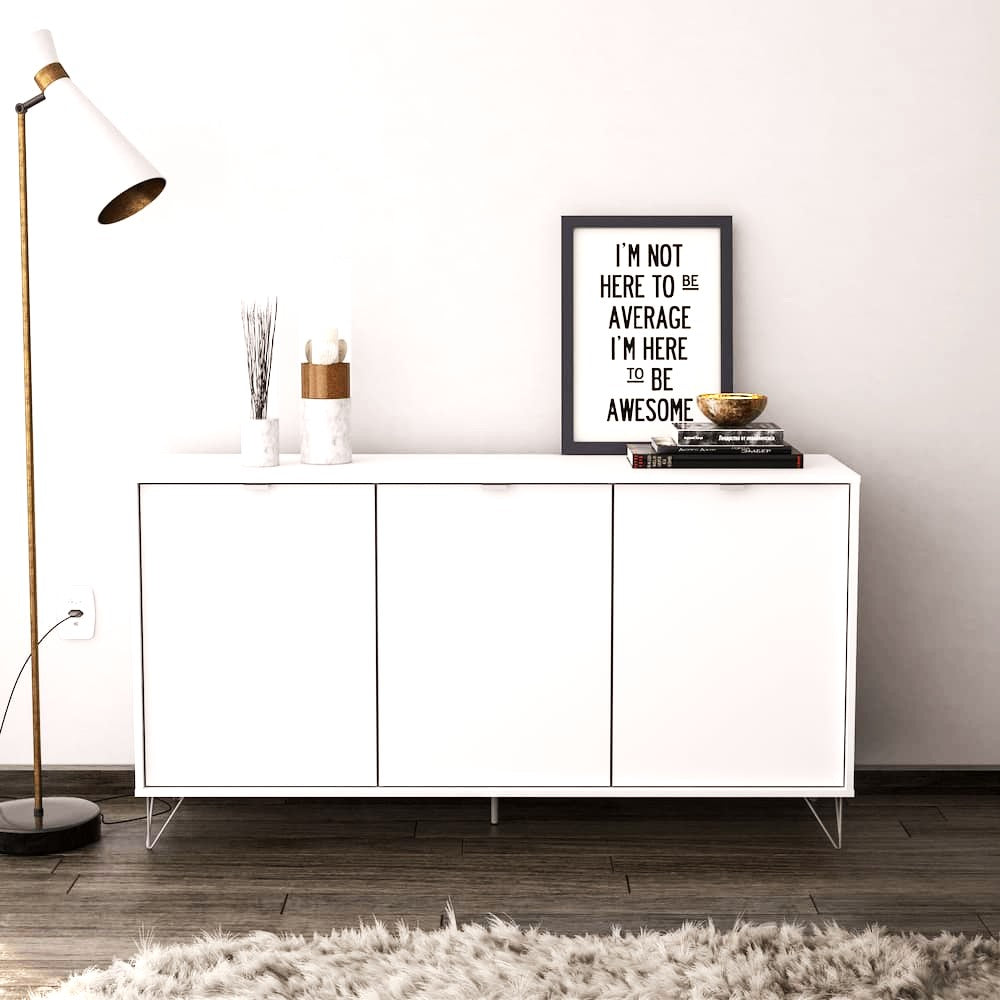 Montreal White Sideboard