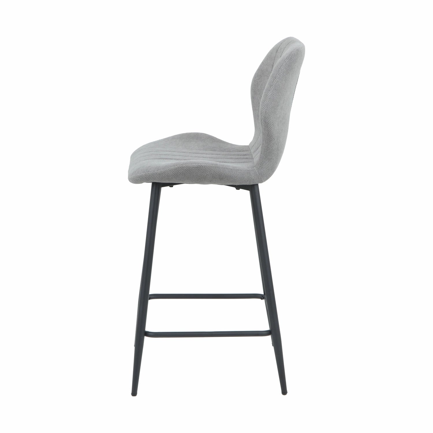 Nordic Bar Chair Grey SET of 2