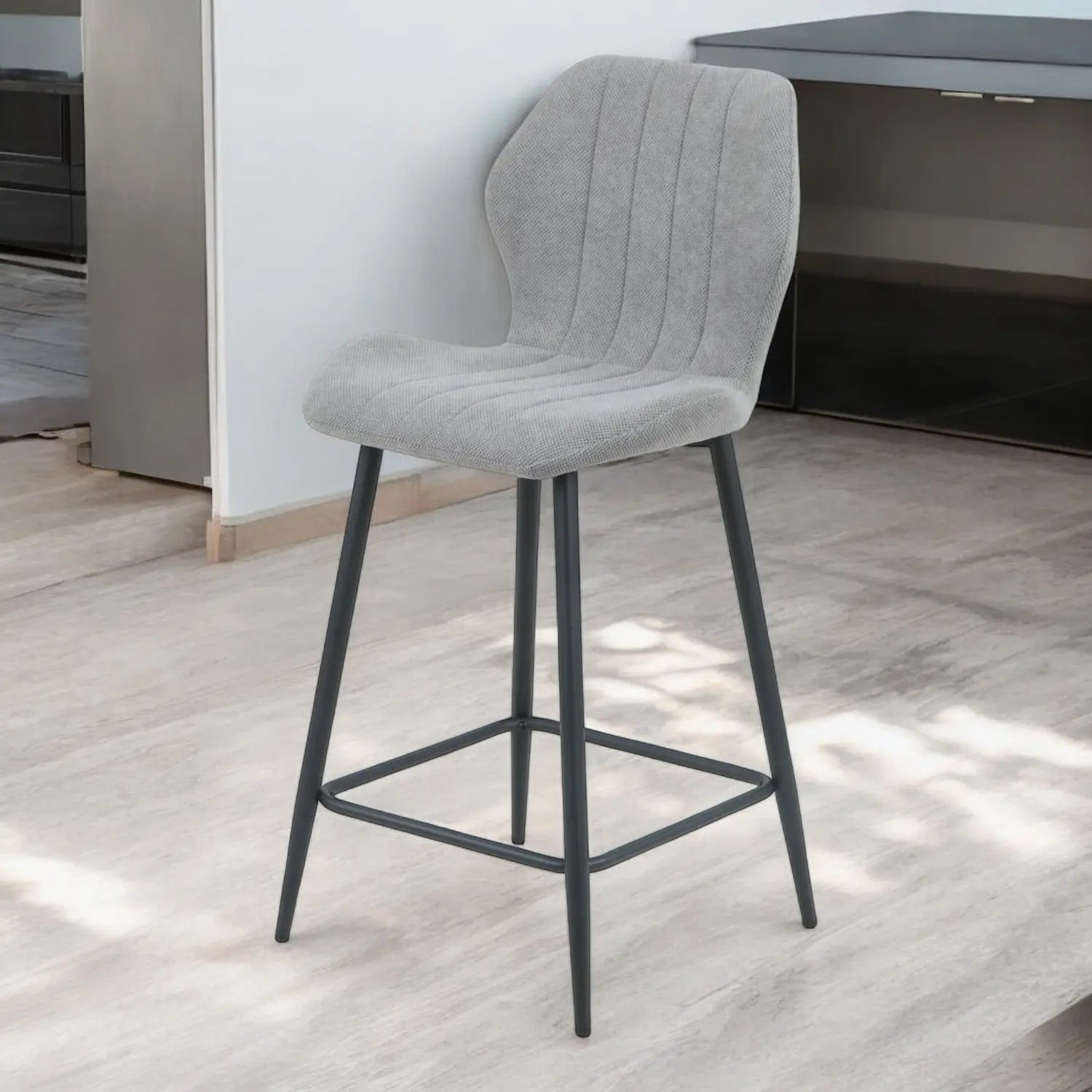 Nordic Bar Chair Grey SET of 2