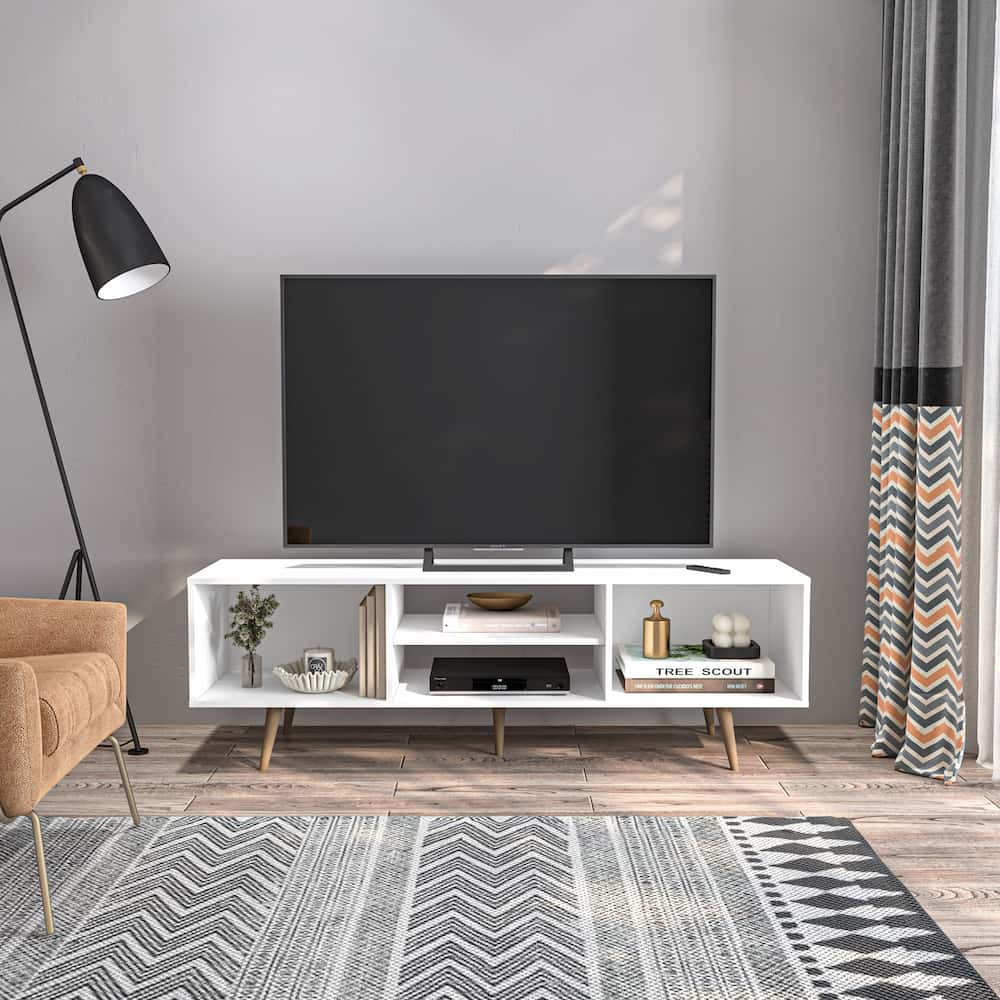 Sammy TV Stand White