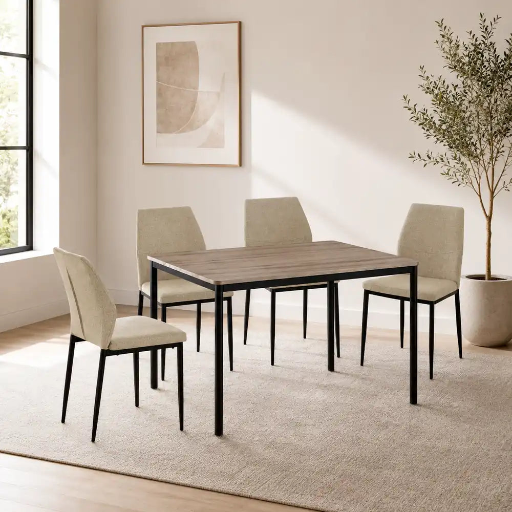 Aria 5pc Dining Set