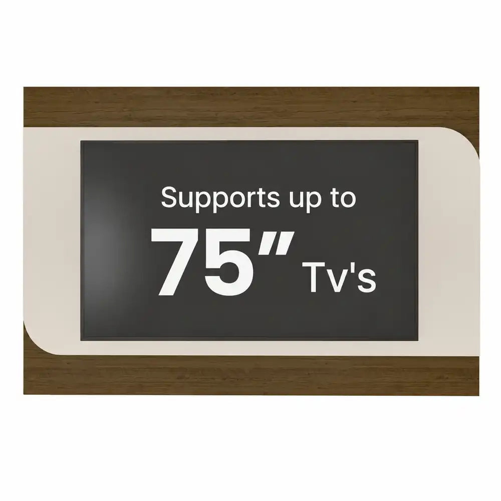 Elegance TV Panel Pine-Off White